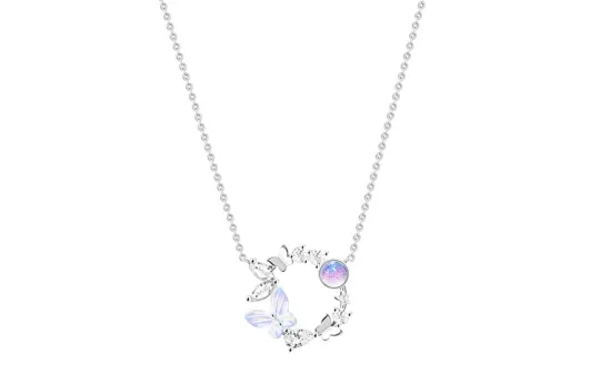 LISM 925 Sterling Silver Necklaces Women's