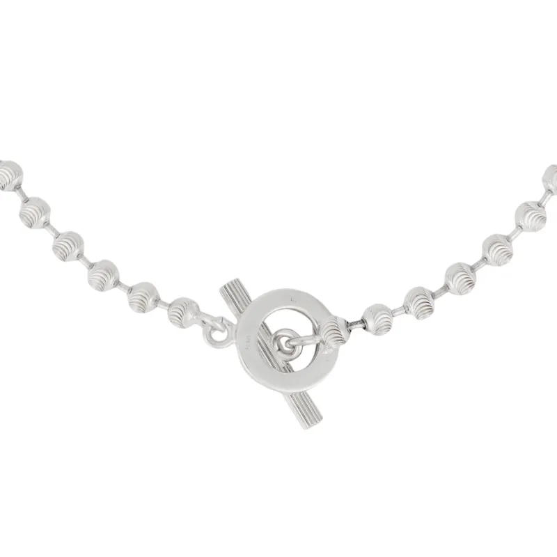 GUCCI Interlocking 925 Sterling Silver Necklaces Women's
