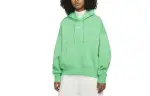 Nike Sweatshirts Women's Spring Green Hooded Moderate Regular