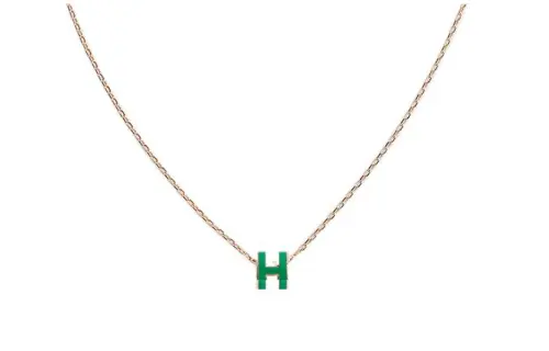 HERMES POP H Metal Necklaces Women's