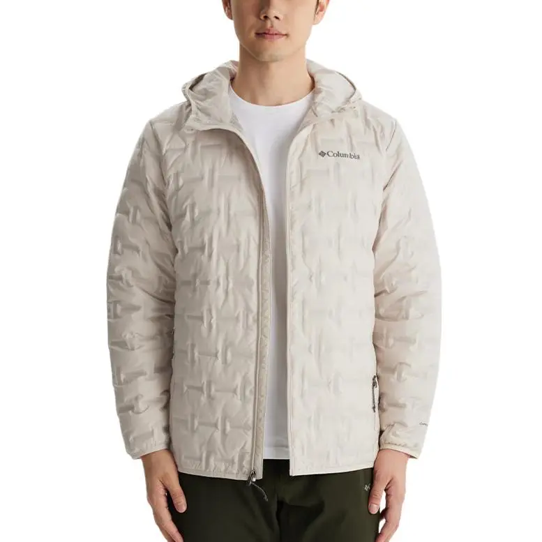 Columbia Hiking Down Jacket Unisex Ecru