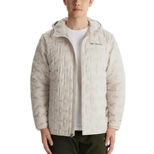 Columbia Hiking Down Jacket Unisex Ecru