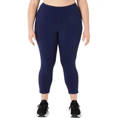 Asics KATE POCKET CAPRI Casual Pants Women's Marine Jacket Color