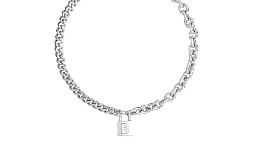 Balenciaga Necklaces Women's Silver