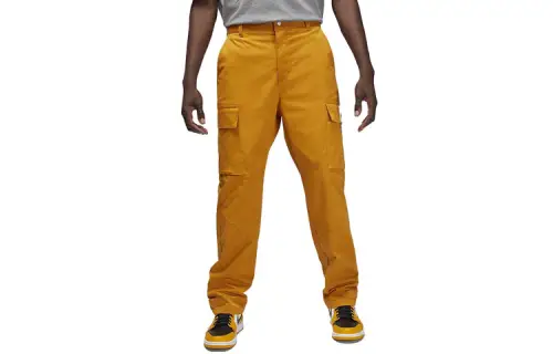 Jordan ESSENTIALS Casual Pants Men's Orange Red Moderate Straight Fit Pants