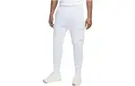Nike Knitted Sweatpants Men's Light Blue Moderate Cuffed Pants