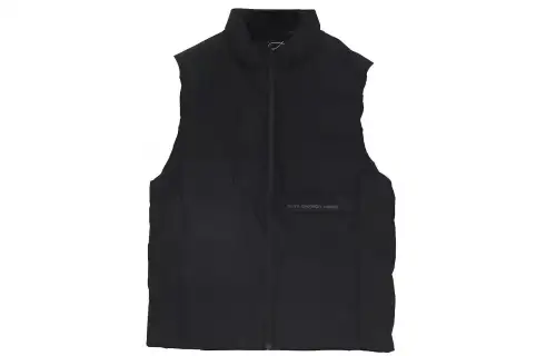 ANTA Down Vests Men's Black Stand Collar Moderate Other