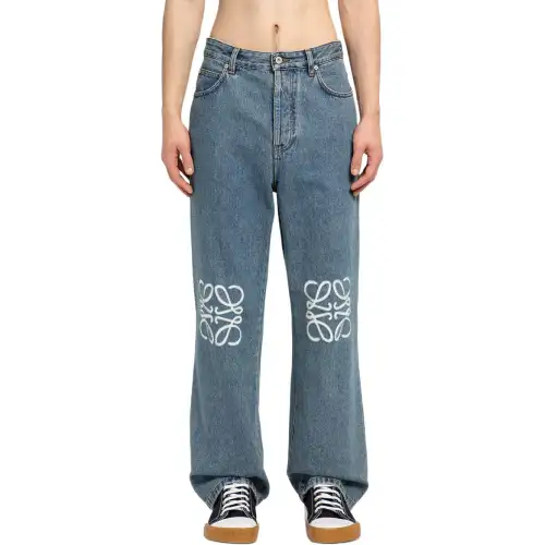 LOEWE Anagram Baggy Jeans