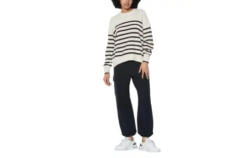 UNIQLO Knitwear Women's Ivory Crew Neck Moderate Other