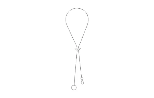 PRADA Necklaces Women's Silver