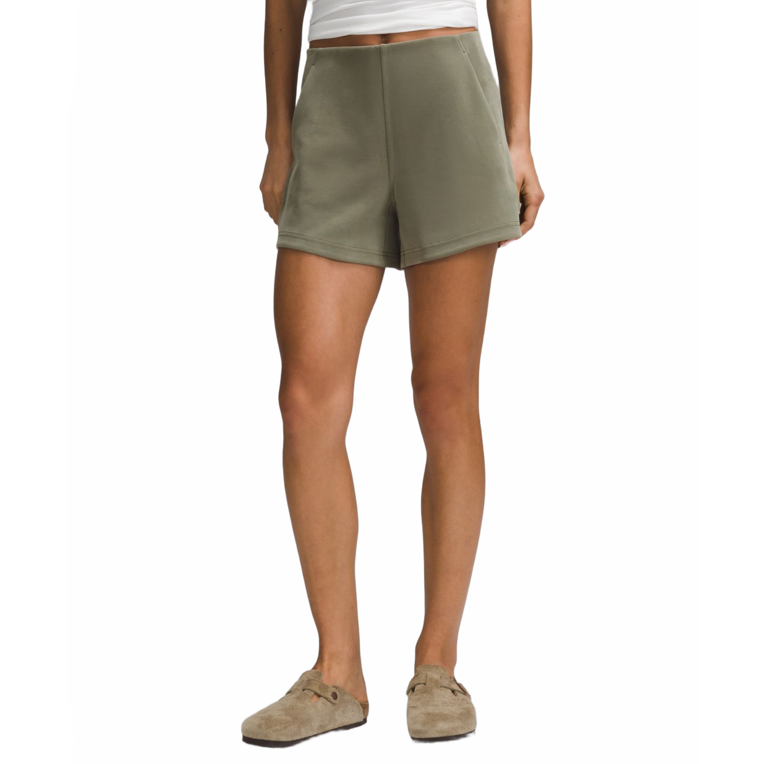Lululemon Softstreme Sports Shorts Women’s Army Green