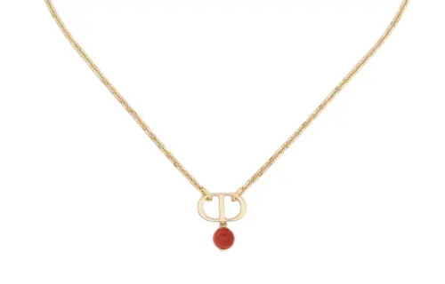 DIOR Metal Necklaces Women's Gold