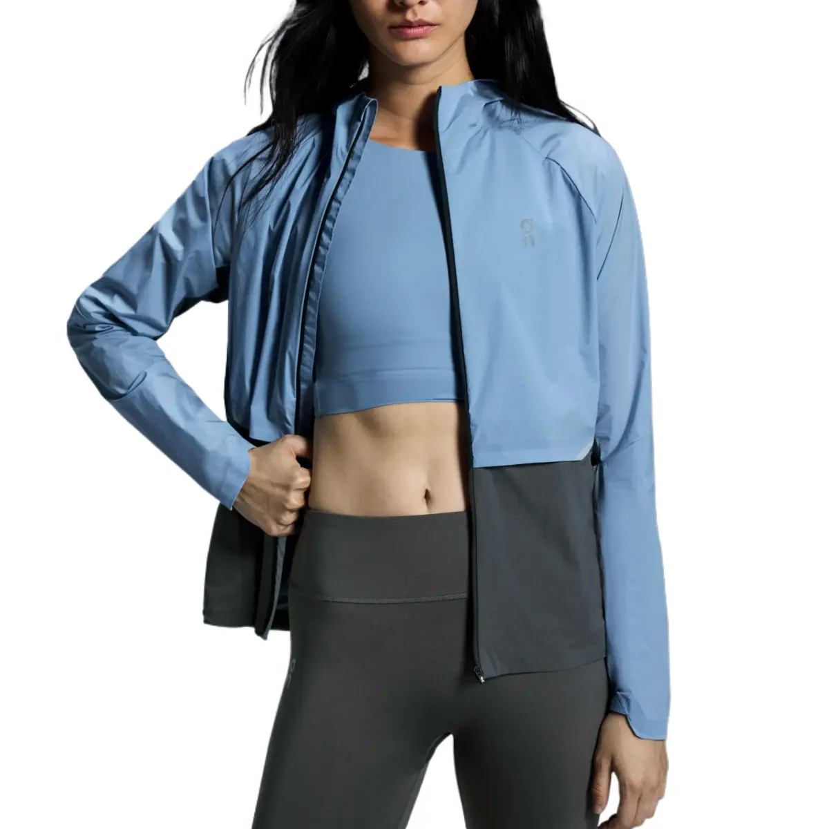 On Core Jacket Women's Light Gray Blue