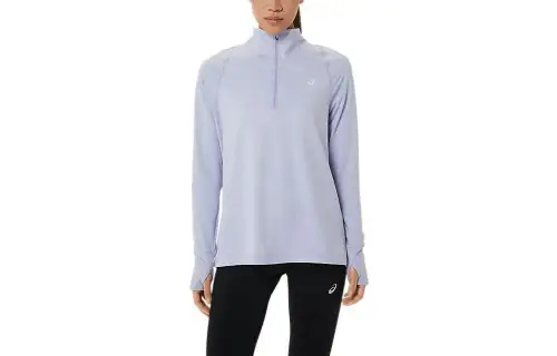 ASICS THERMOPOLIS Sweatshirts Women's Light Purple Stand Collar Moderate Other