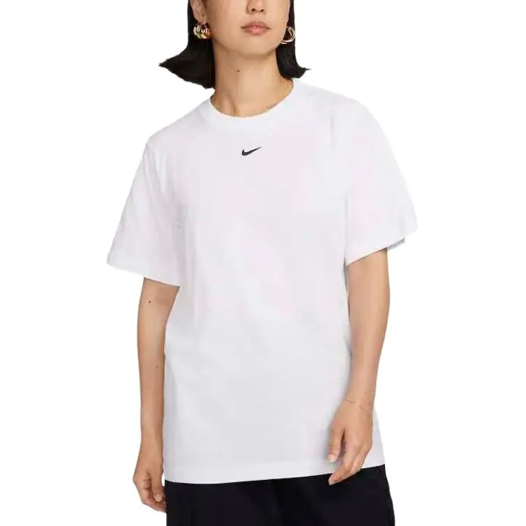 Nike Sportswear Women's Logo Crewneck T-Shirt White