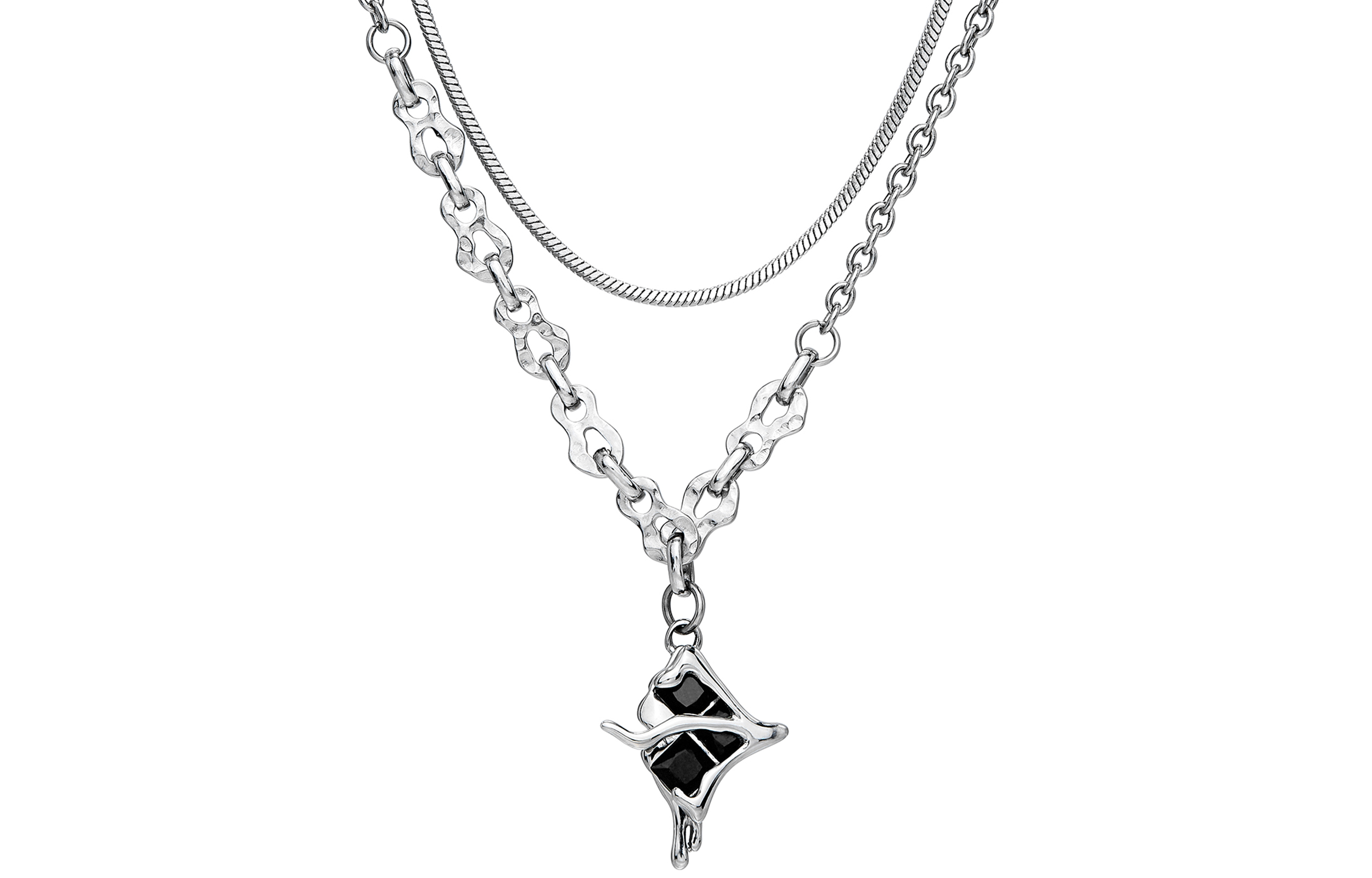 ENFANTIN Copper Titanium Steel Necklaces Unisex