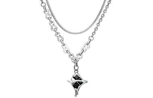 ENFANTIN Copper Titanium Steel Necklaces Unisex