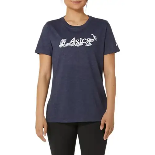 Asics T Shirt Women's Peat Heather Flower