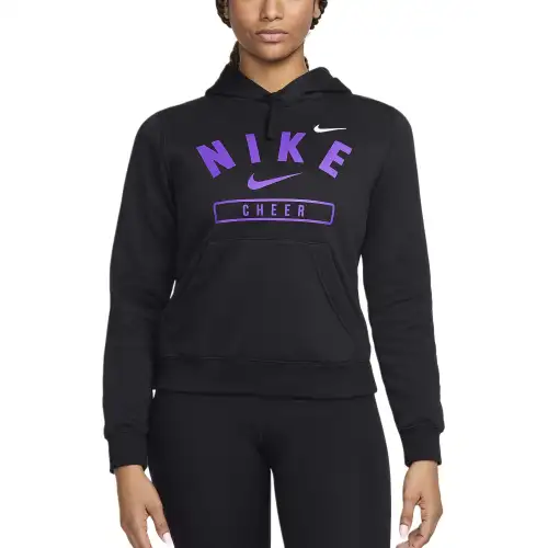 Nike Sweatshirts Women's Black Hooded Moderate Regular