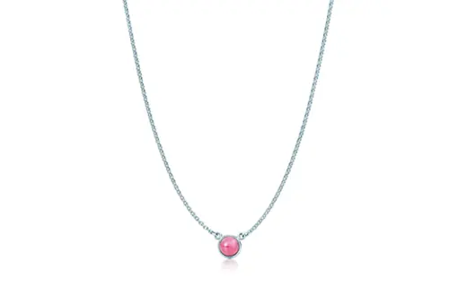 TIFFANY & CO. Elsa Peretti® 925 Sterling Silver Necklaces Unisex