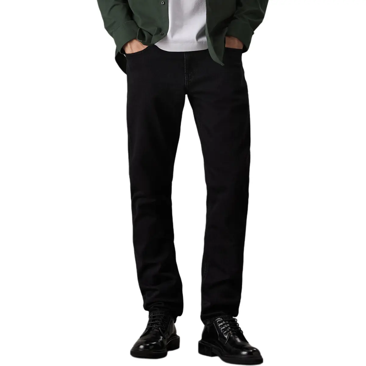CALVIN KLEIN Jeans Europe Version Men's Black