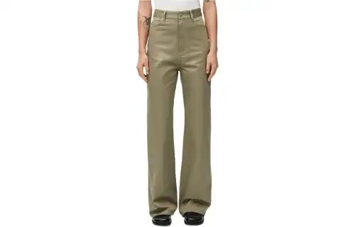 LOEWE Logo Patch High Waist Trousers