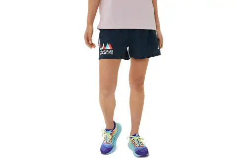 Asics Ready Set 3in Short Lam Casual Shorts Women's Blue