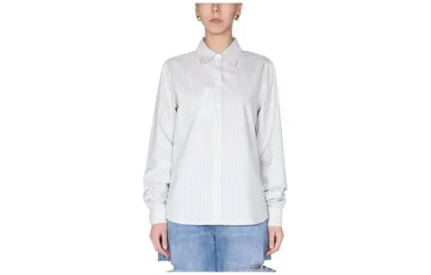 Maison Margiela Stripes Shirt Women's Light Umber