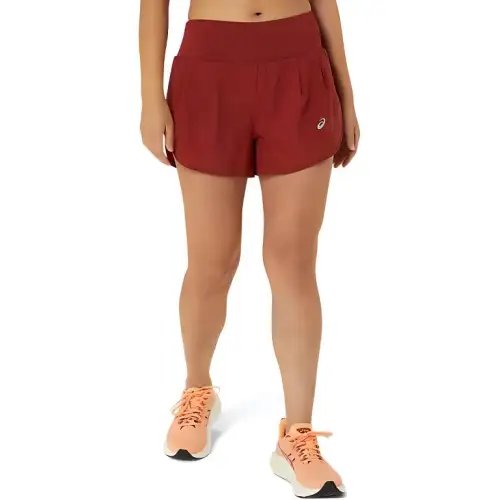 Asics ROAD 3.5IN SHORT Sports Shorts Women's Dark Red