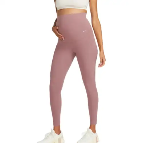 Nike Zenvy M Women's Gentle-Support High-Waisted 7/8 Leggings With Pockets Maternity