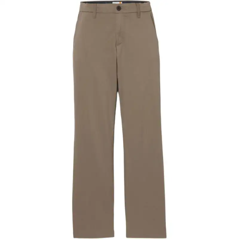Timberland Casual Pants Men's Brown Moderate Straight Fit Pants