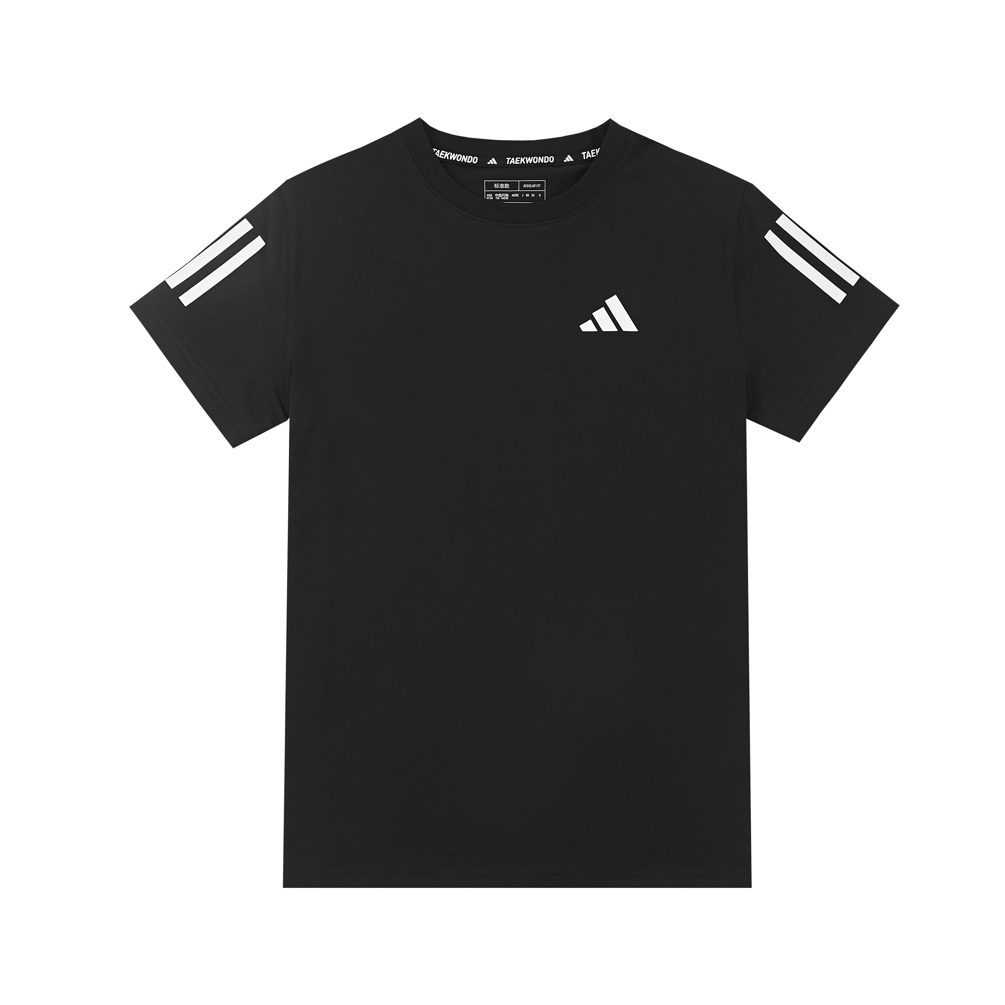 Футболка adidas Teen Tee (черно-белая)