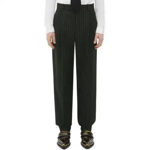 Bottega Veneta Casual Pants Men's Black Moderate Straight Fit Pants