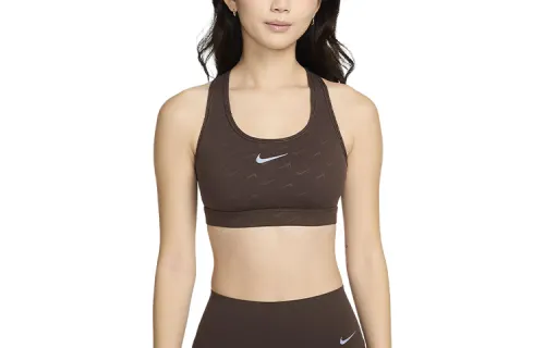 Nike Swoosh Bra Women's Baroque Brown