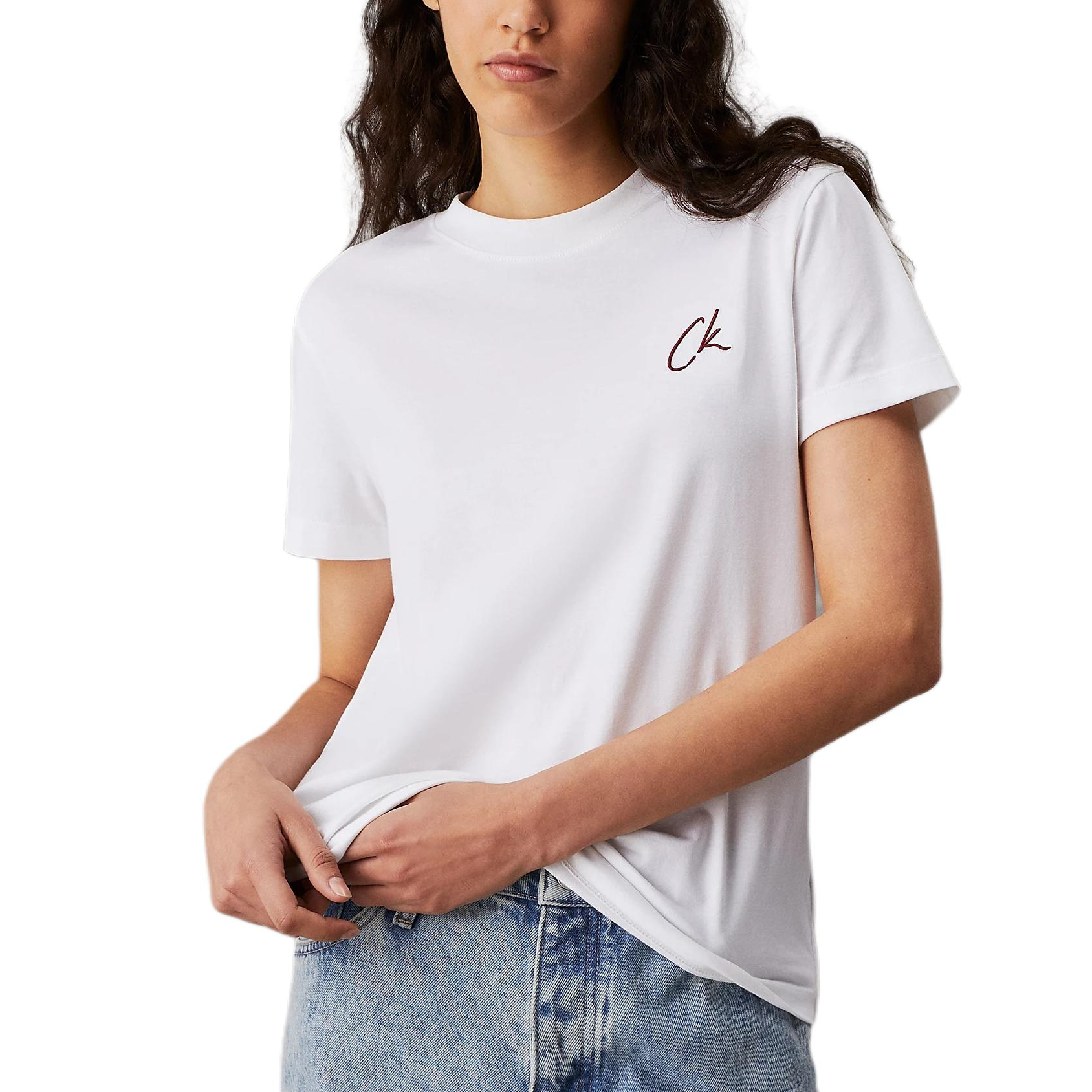 Женская футболка CALVIN KLEIN (белая)