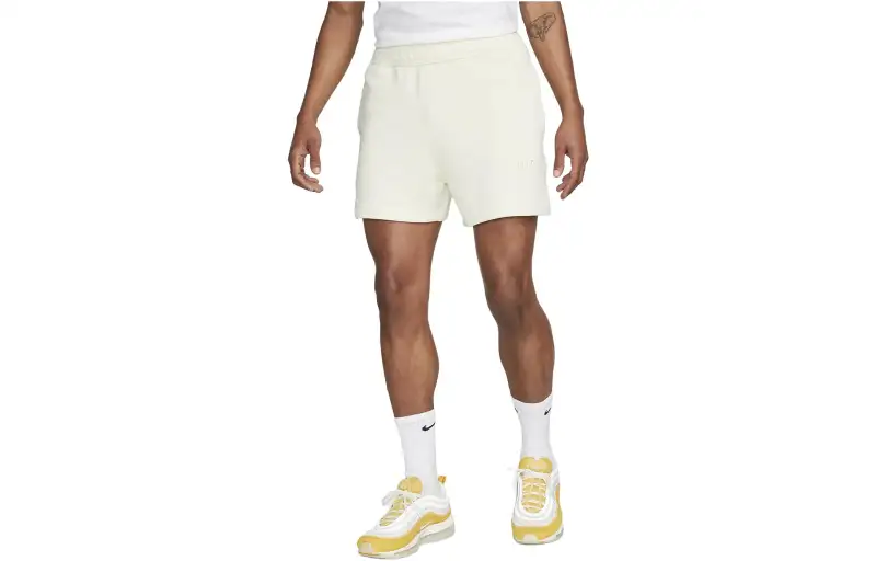 Nike Casual Shorts Men's Ivory Moderate