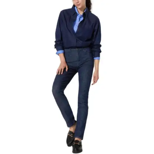 UNIQLO Jeans Women's Navy Blue Moderate Other
