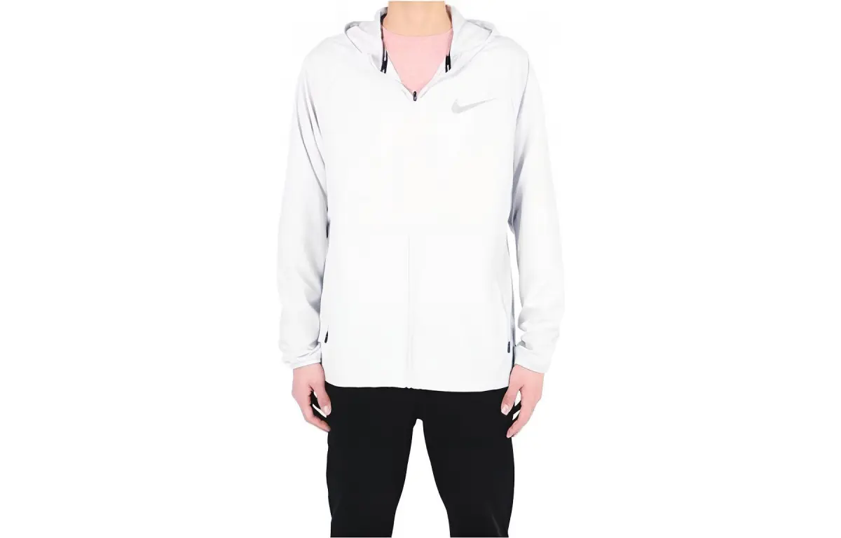 Nike Jackets Men's Light Gray Hooded Moderate Other