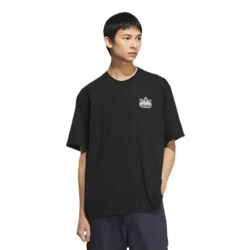 Adidas Originals Trefoil Collection T Shirt Unisex Black