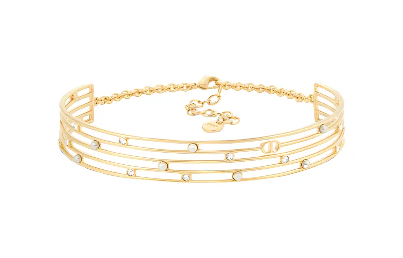 DIOR Crystal, Pearl, Metal Necklaces Women's