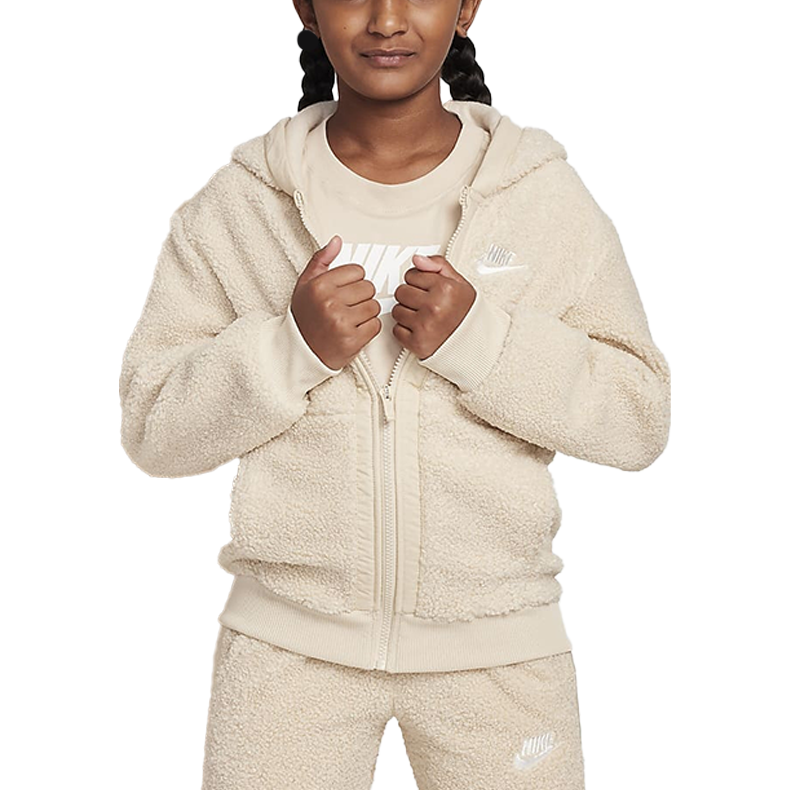 Худи Nike Nike Sportswear Club FW24 Fleece (бежевое)