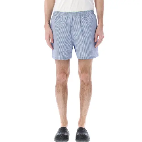 Bottega Veneta Casual Shorts Men's Blue Moderate