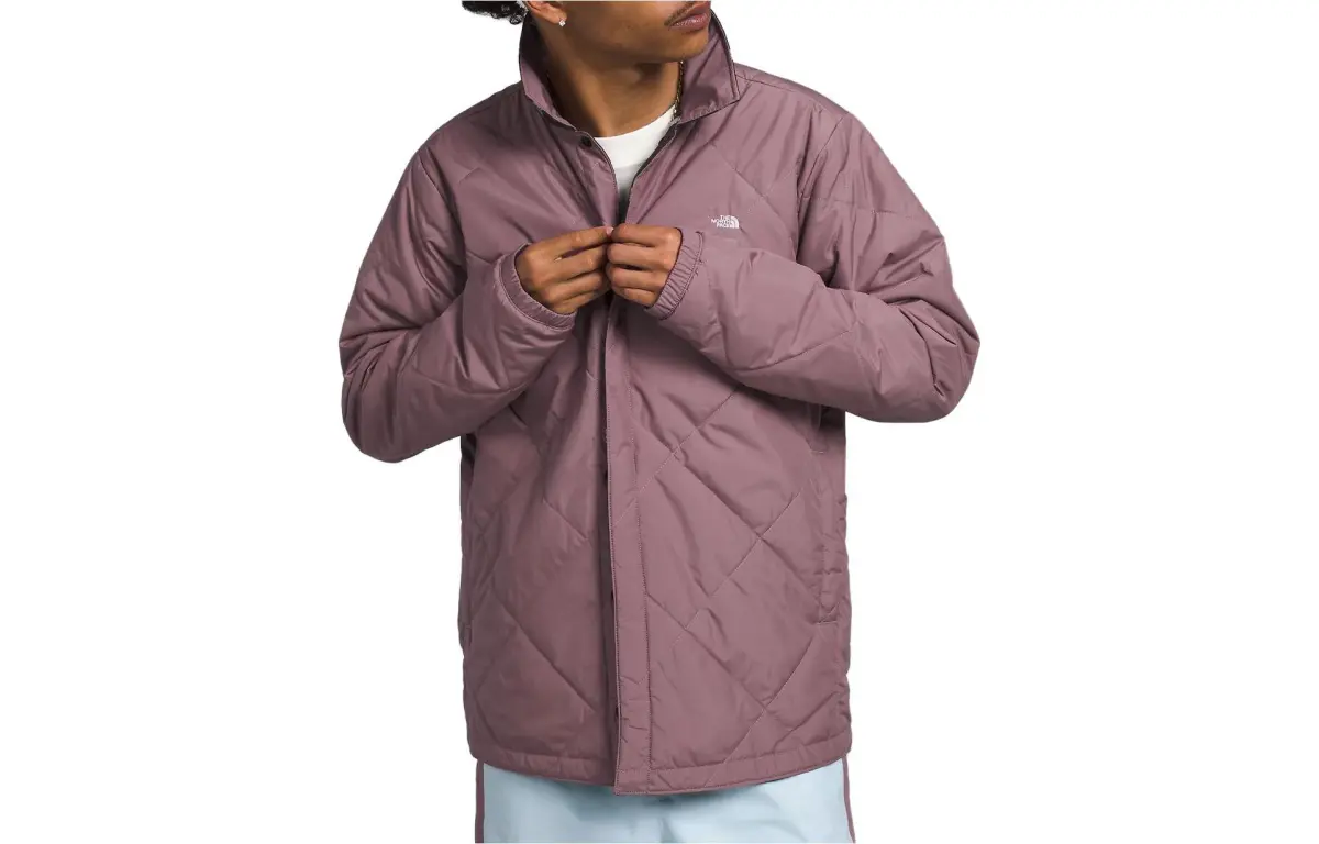 THE NORTH FACE Puffer Jackets Men's Purple Lapel Moderate Other