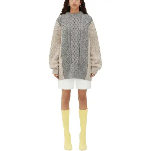 Bottega Veneta FW23 Cashmere Sweater Women's Beige