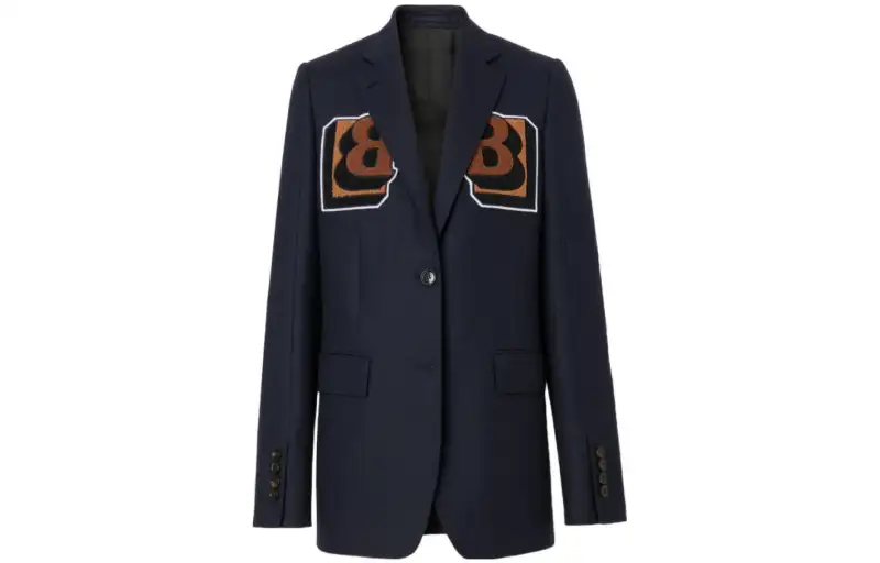Burberry Business Suits Women's Blue Suit Collar Moderate Other