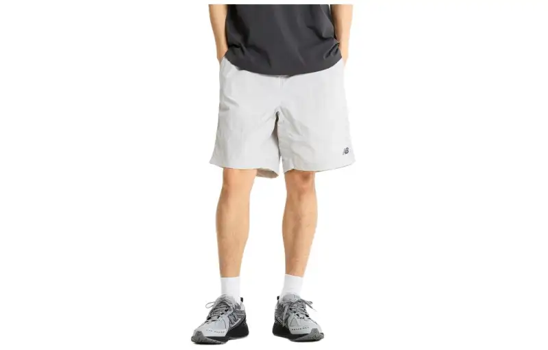 New Balance Casual Shorts Men's Light Gray