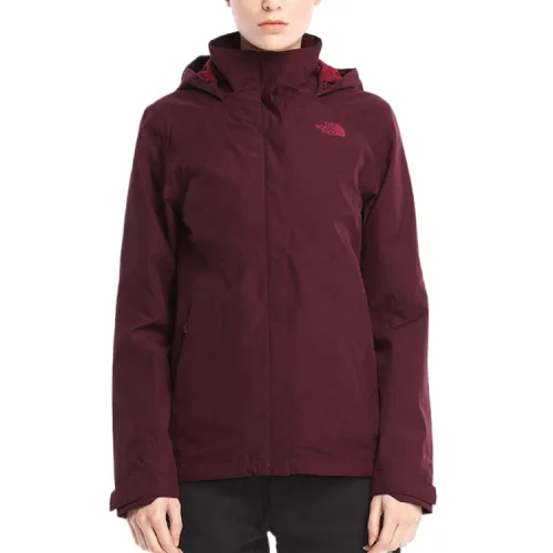 THE NORTH FACE Jackets Women's Burgundy Polo Collar Moderate Other