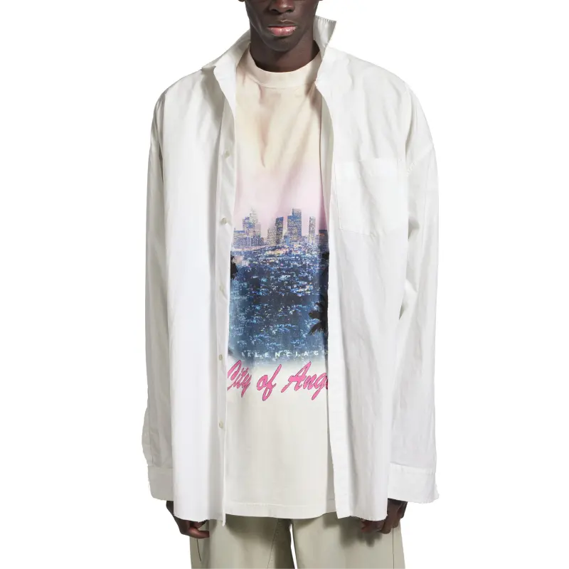 Balenciaga long-sleeve cotton shirt