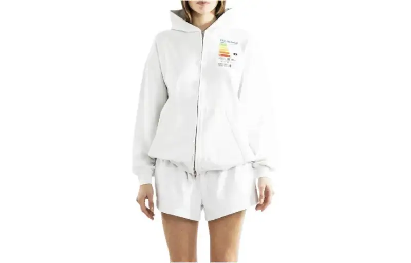 Balenciaga Jackets & Coats Loose Fit Women's White