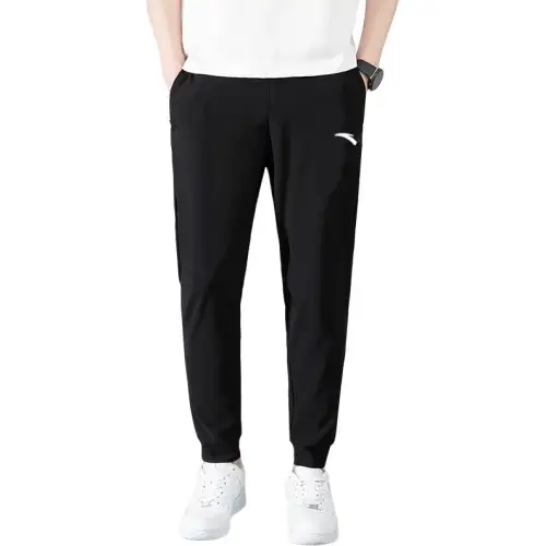 Anta Sports Life Collection Casual Pants Men's Basic Black